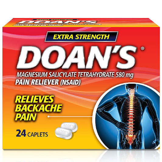 Doan's Extra Strength Pain Reliever Caplets 24 Count
