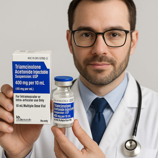 Triamcinolone Acetonide Injection 400 mg Per 10mL Multi-Dose Vial (Rx)