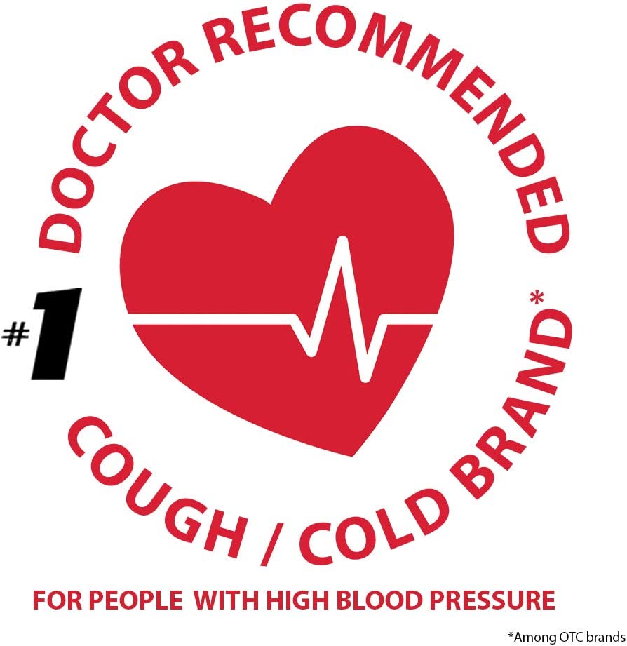 Coricidin HBP Cold and Flu Medicine for People with High Blood Pressure 10 Count