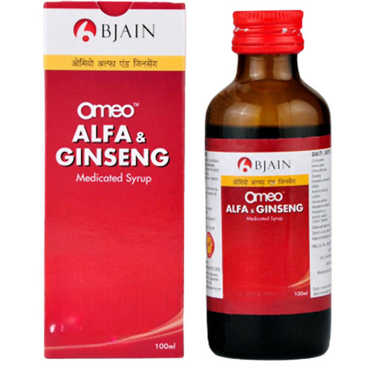 Bjain Homeopathy Omeo Alfa & Ginseng Syrup