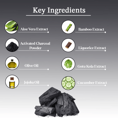 AYA Activated Charcoal Face Mask