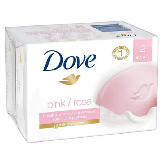 Dove Pink Beauty Bar Soap with Deep Mositure 2-Pack
