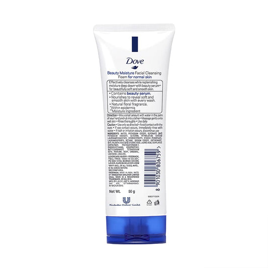 Dove Beauty Moisture Conditioning Facial Cleanser For Soft Skin (50 ml)