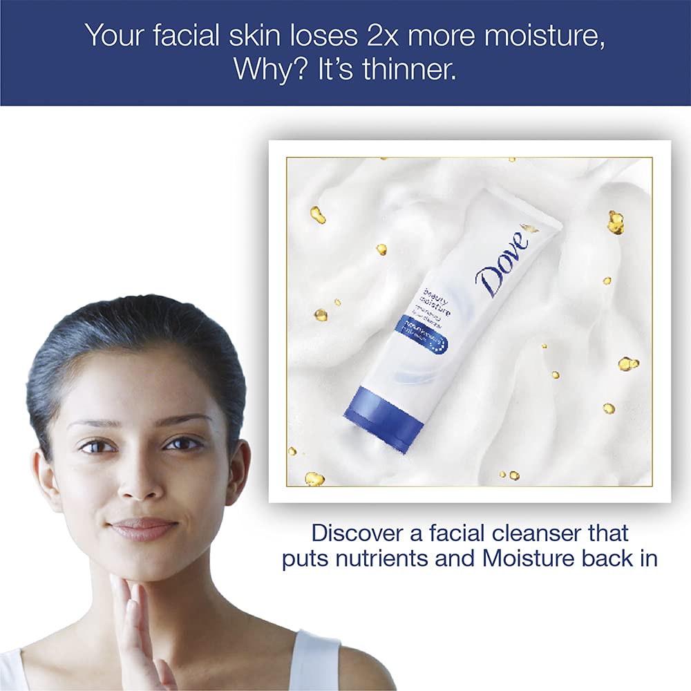 Dove Beauty Moisture Conditioning Facial Cleanser For Soft Skin (50 ml)