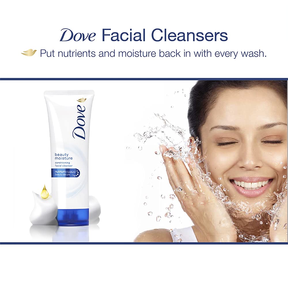 Dove Beauty Moisture Conditioning Facial Cleanser For Soft Skin (50 ml)