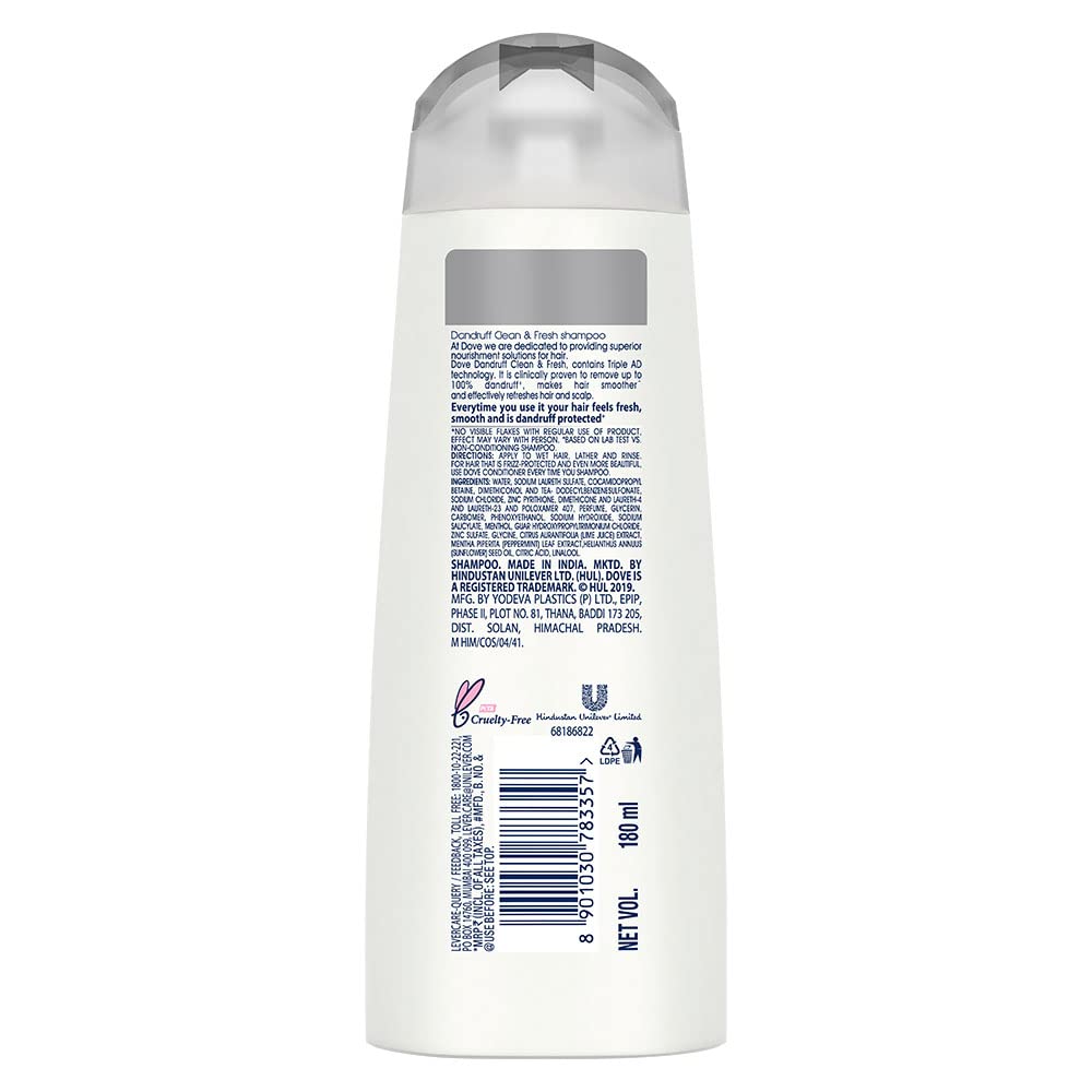 Dove Dandruff Clean & Fresh Hair Shampoo