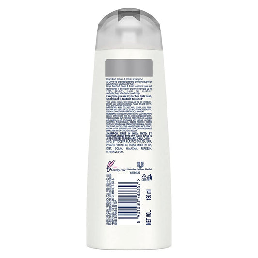 Dove Dandruff Clean & Fresh Hair Shampoo