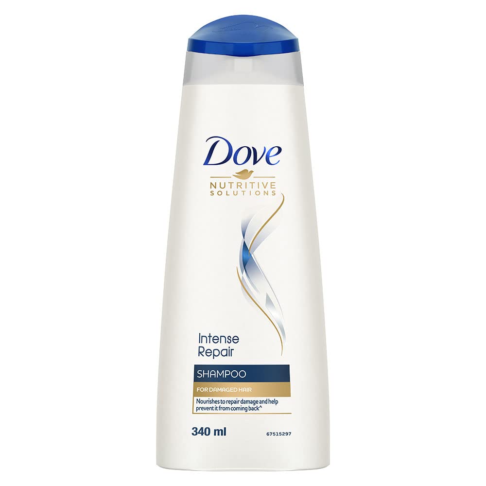 Dove Intense Repair Hair Shampoo, Repairs Dry and Damaged Hair