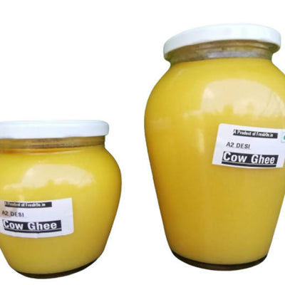 Freshon Pure Desi Malnad Cow Ghee Made From A2 Milk | Traditional Bilona Method | Pure & Natural Ghee