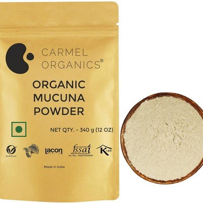 Carmel Organics Mucuna (Kapikacchu) White Seed Powder