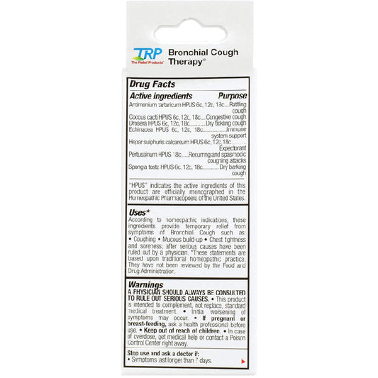 Bronchial Cough Therapy for Coughing, Mucous Relief, Chest Soreness Dissolving Tablets, 70 Count