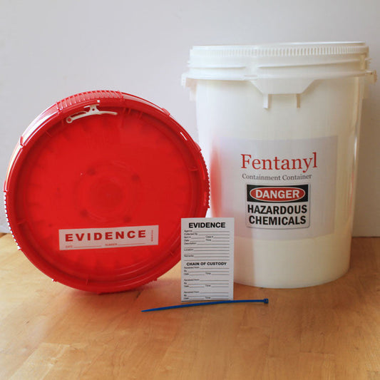 Chemical and Drug Containment and Transport Container 5 Gallon Bucket