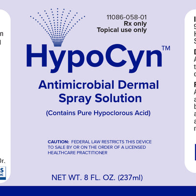 HypoCyn Antimicrobial Dermal Spray Hypochlorous Solution 0.012% Bottle 237 mL (Rx)