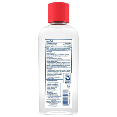 Band-Aid Antiseptic Wound Cleansing Liquid with Lidocaine and Benzalkonium Chloride 6 oz