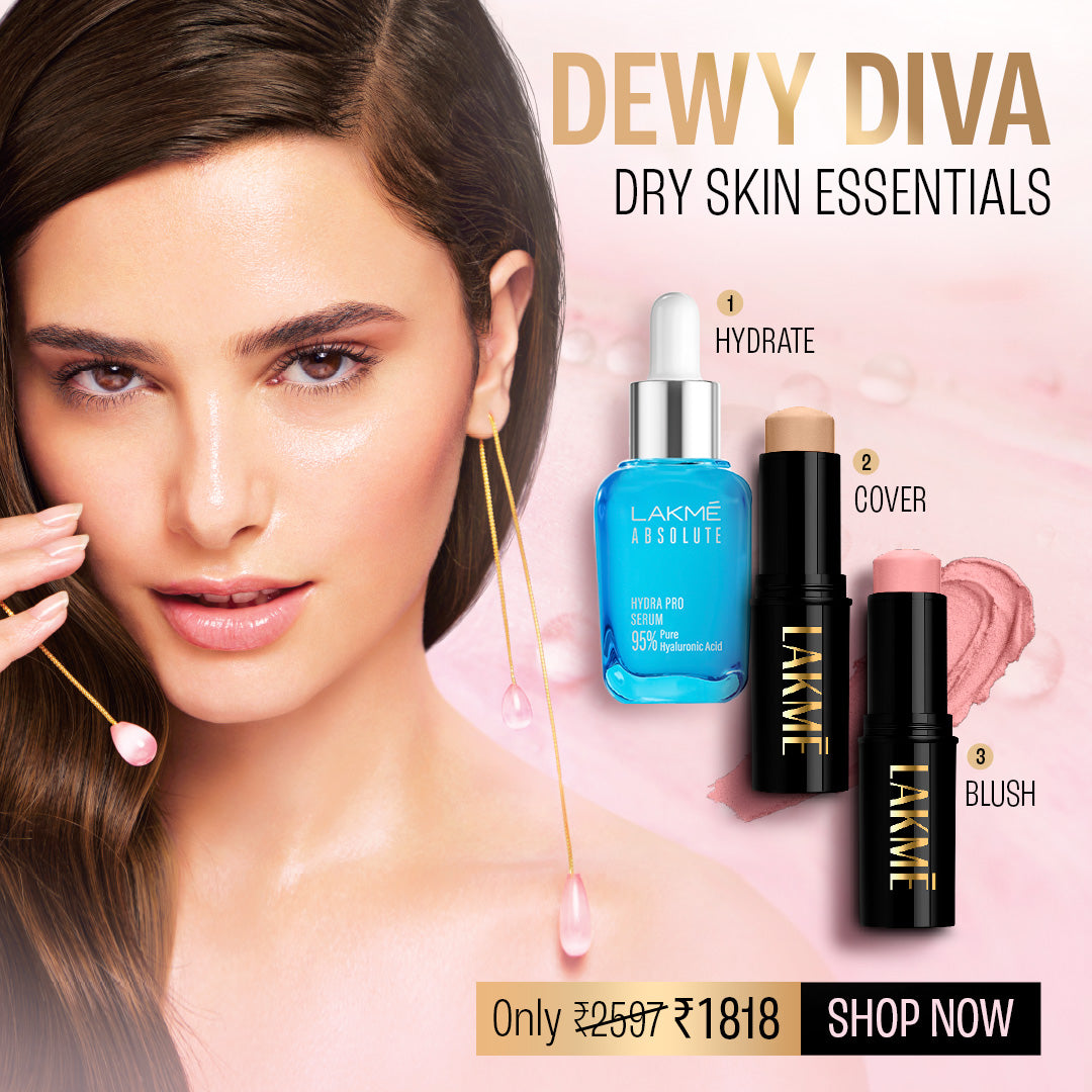Dry skin essentials-Serum,foundation,blush