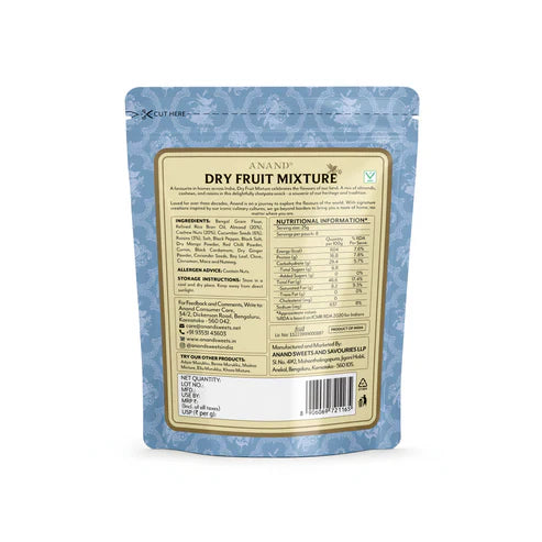 Anand Sweets & Savouries Dry Fruit Mixture Pack | 400 gms