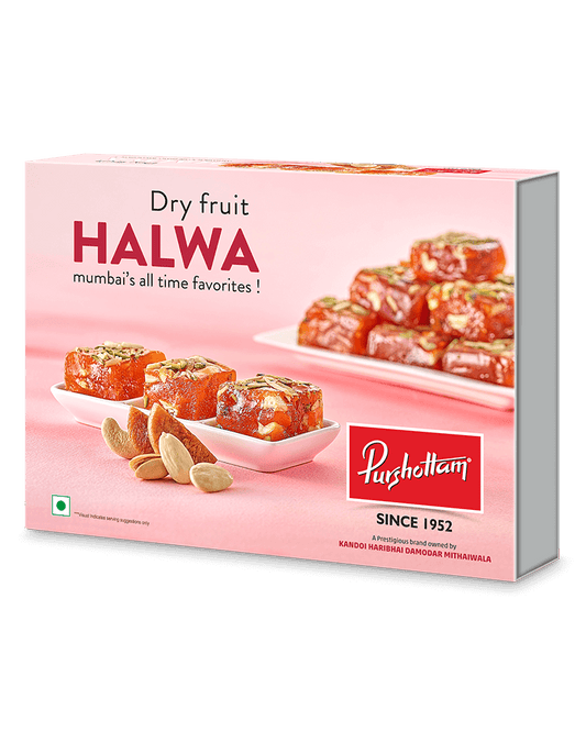 Purshottam Sweets Dryfruit Karachi Halwa - 500 gms