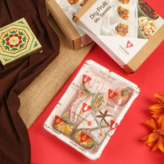 Vijay Dairy Dryfruit Mix Sweets | 500 gms