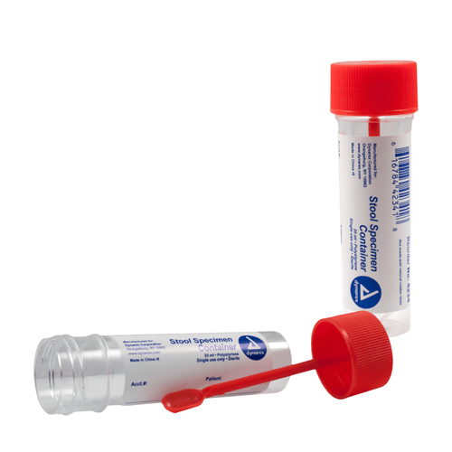 Stool Specimen Collection Container with ID Label, Sterile