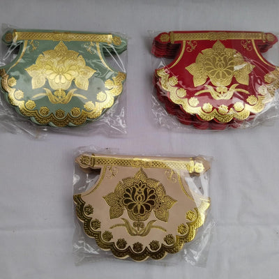 Nilanchal Handicraft Beautiful Designer Envelopes - Set of 10                                  Code - E02