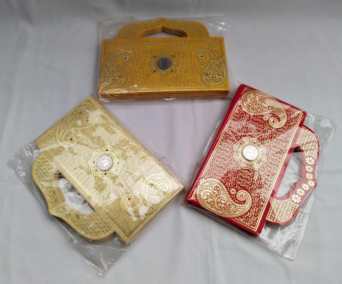 Nilanchal Handicraft Latest Designer Envelopes - Set of 10                                     Code - E03