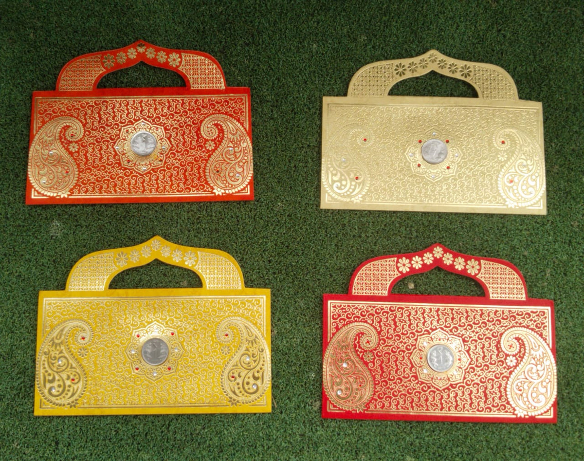 Nilanchal Handicraft Latest Designer Envelopes - Set of 10                                     Code - E03