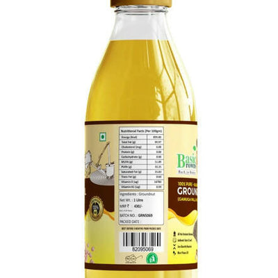 BasicBrowns Bull Driven Groundnut Oil