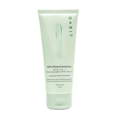 Gabit 100% Mineral Sunscreen SPF 50 PA++++