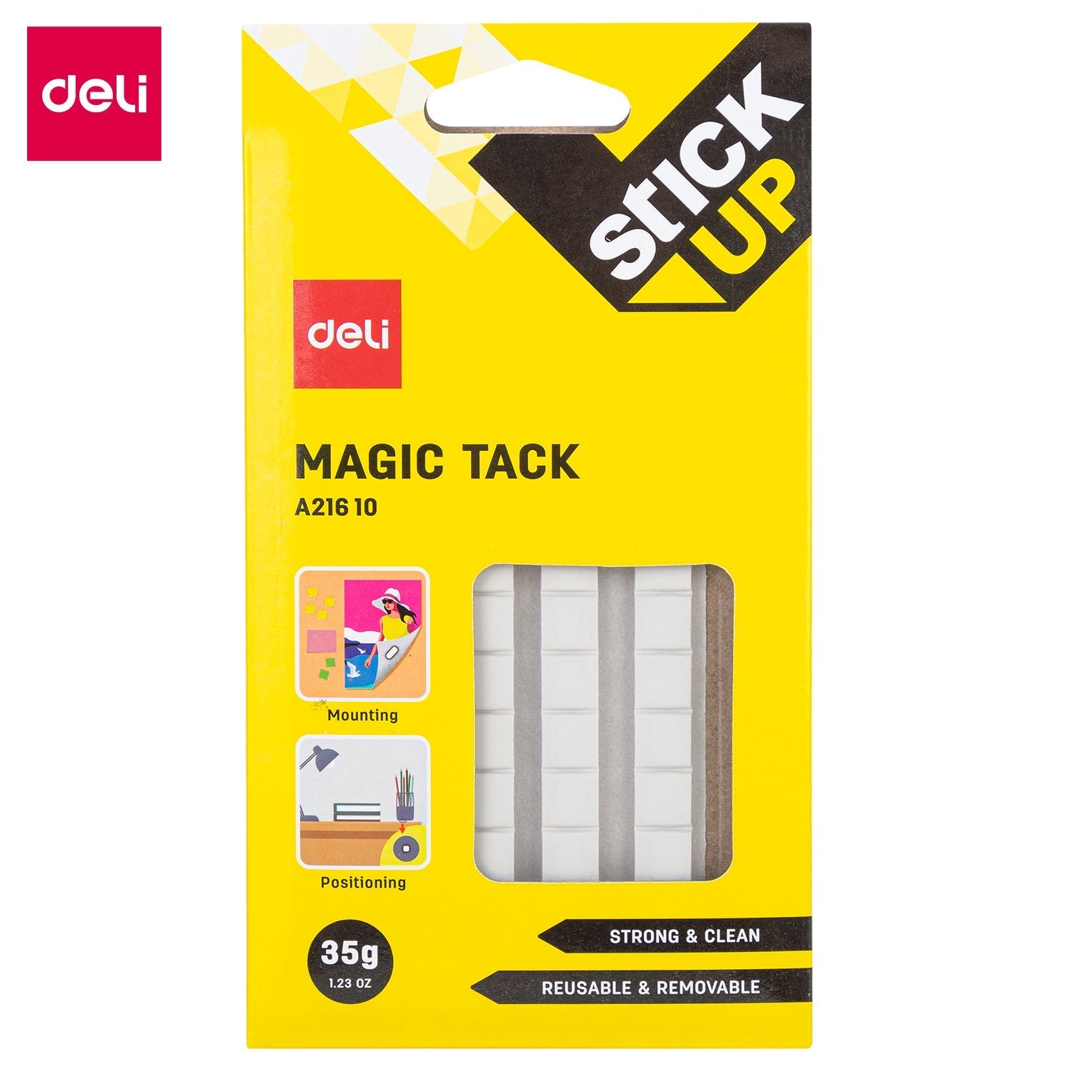Deli Ea21610 Magic Tack - Color May Vary