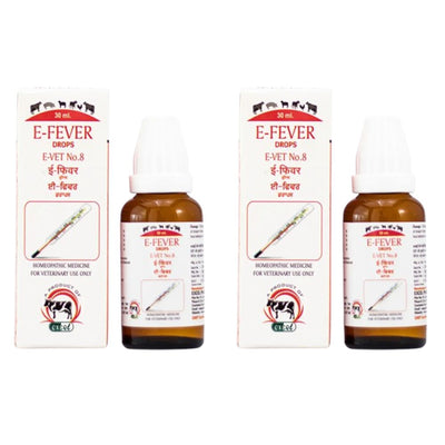 Excel Pharma E-Fever Drops E-Vet No-8 For Veterinary use