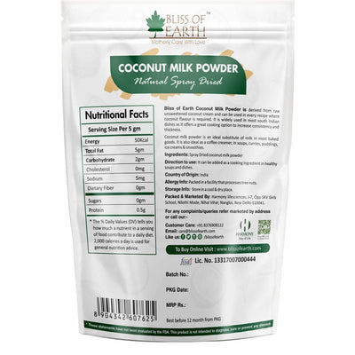 Bliss of Earth Coconut Milk Powder