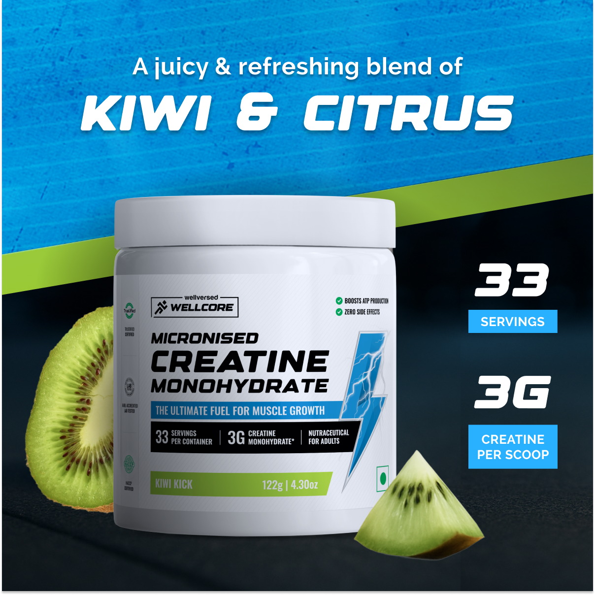 Wellcore - Pure Micronised Creatine Monohydrate