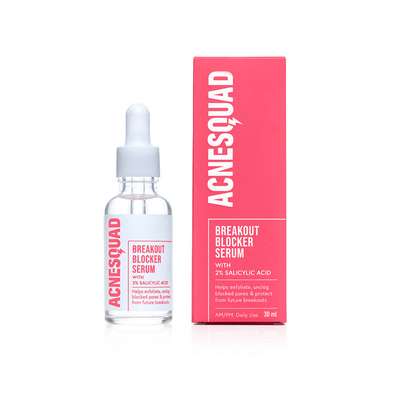 Acne Squad 2% Salicylic Acid Serum For Blackheads & Whiteheads