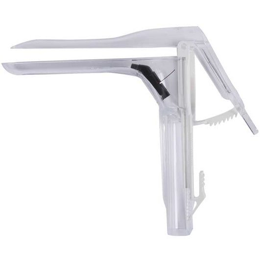 ER-SPEC Pederson Vaginal Speculum Bright Built-In Light with Batteries Pre-Installed, Office Grade