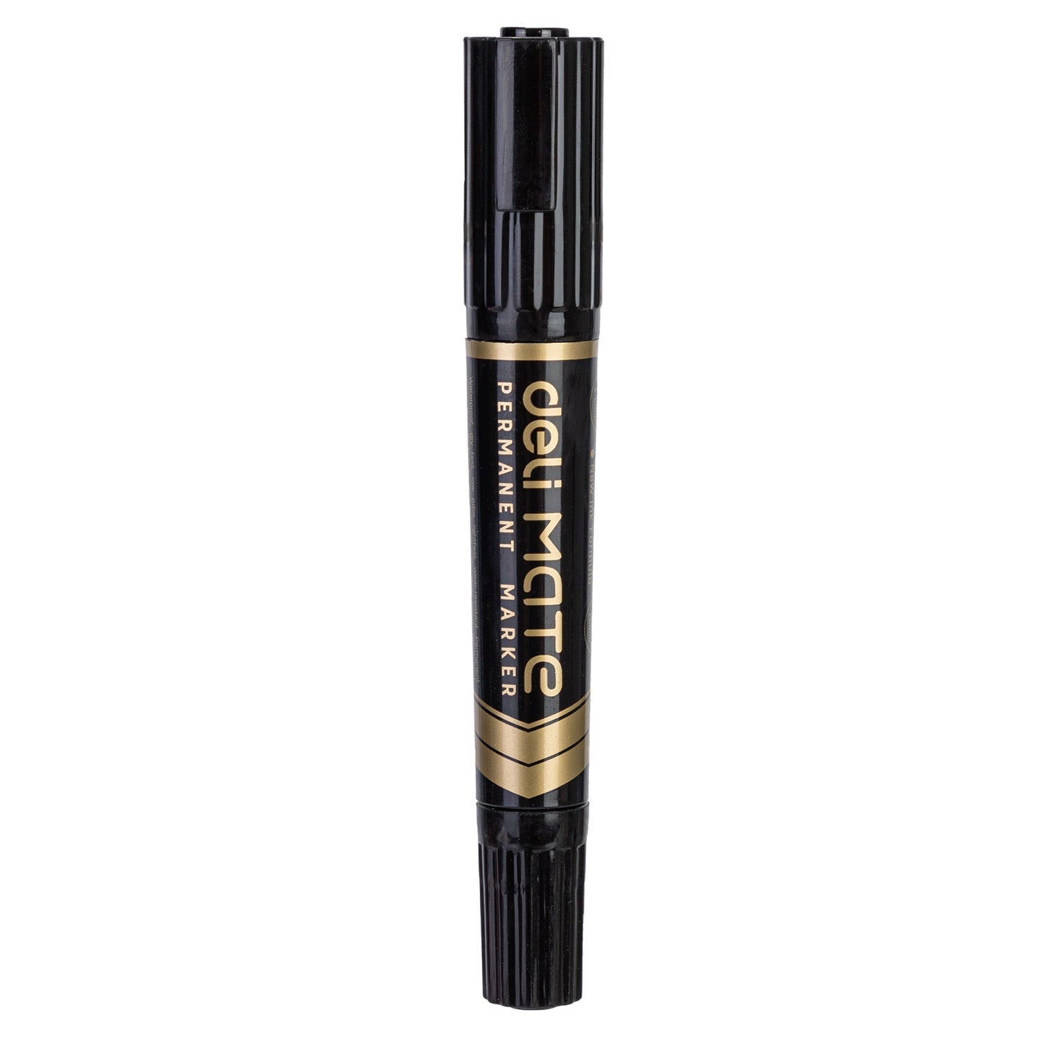 DELI ES555 BLACK PERMANENT MARKER 12T - Color May Vary