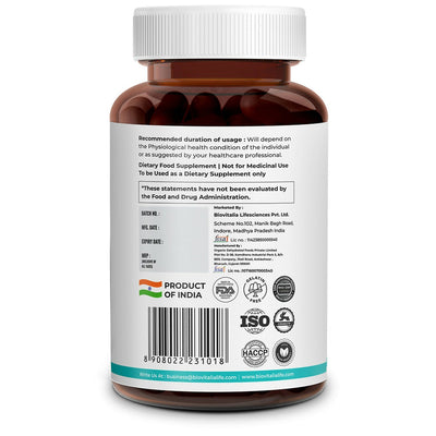 Biovitalia Organics Moringa Capsules For Immunity Booster