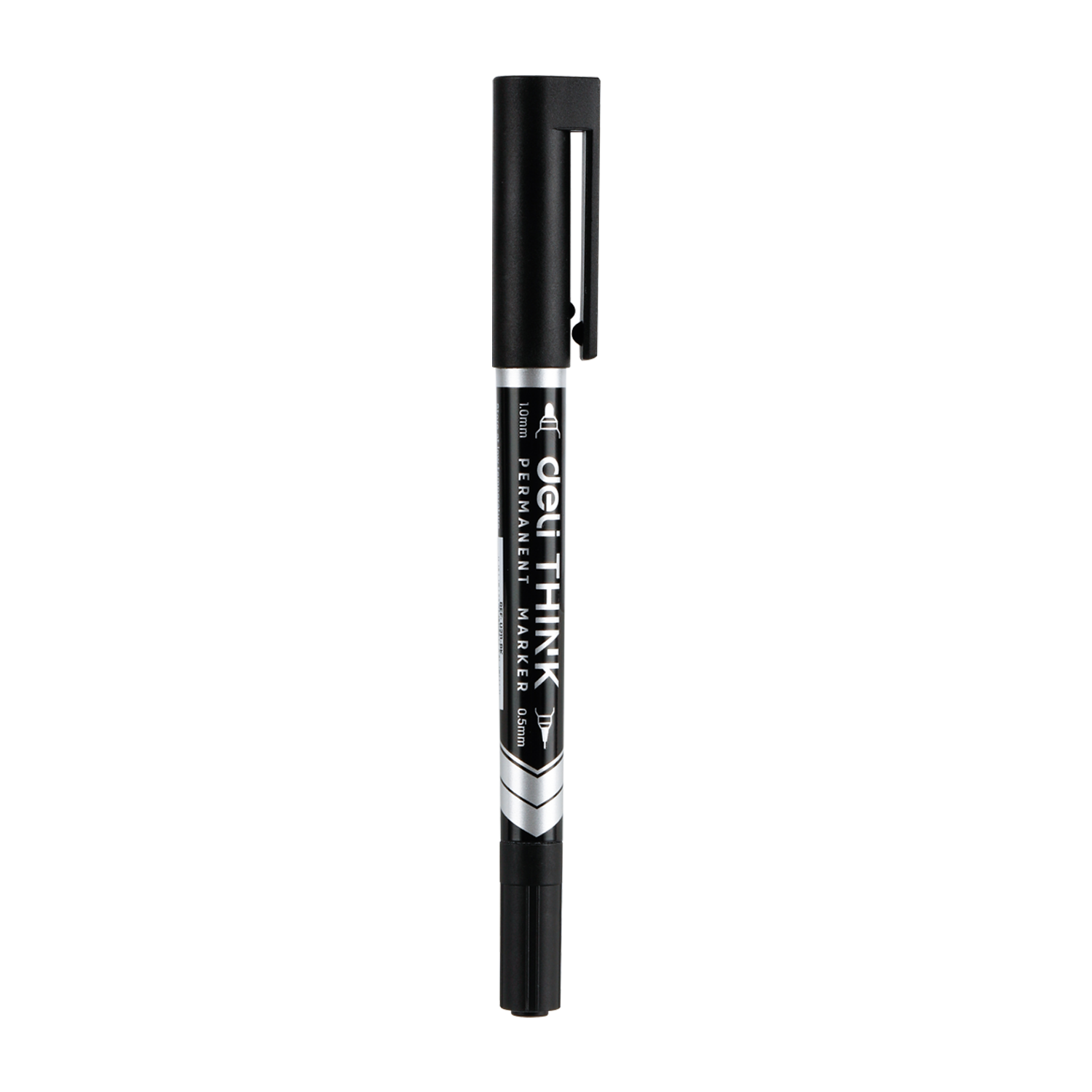 DELI EU211-BK PERMANENT MARKER 12T - Color May Vary
