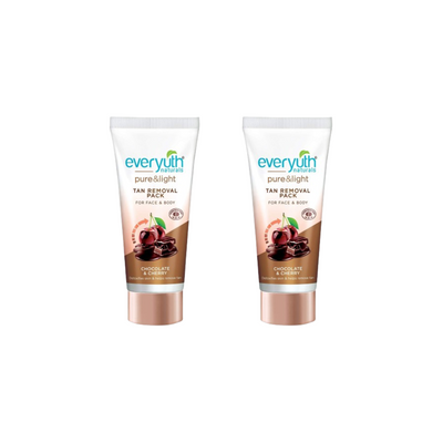 Everyuth Naturals Chocolate And Cherry Tan Removal Face & Body Pack