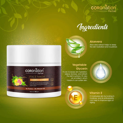 Coronation Herbal Vitamin C Face Mask