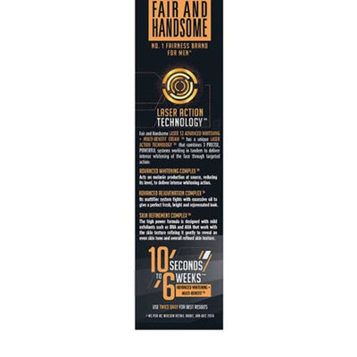 Emami Fair and Handsome Laser 12 Advanced Whitening and Multi Benefit Cream