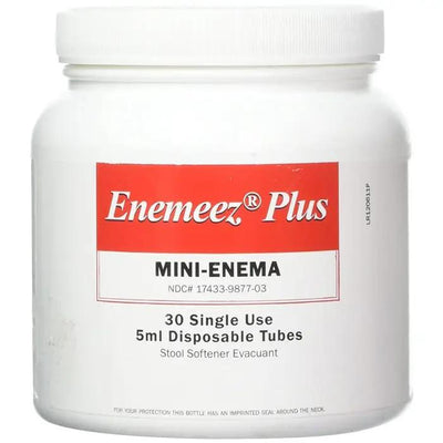 Enemeez Plus Mini Enema with Benzocaine Anesthetic 30 Count