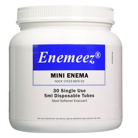Enemeez Stool Softner Mini Enemas, 30 Disposable Tubes