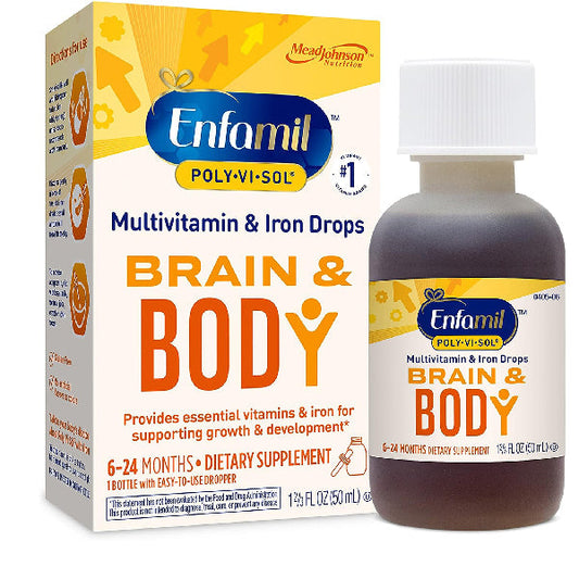 Enfamil Baby Vitamins Enfamil Poly-Vi-Sol 8 Multi-Vitamins with Dropper