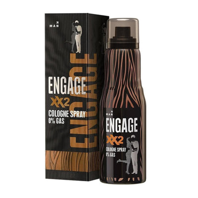 Engage XX2 Cologne No Gas Perfume for Men Spicy and Citrus Skin Friendly (135 ml)