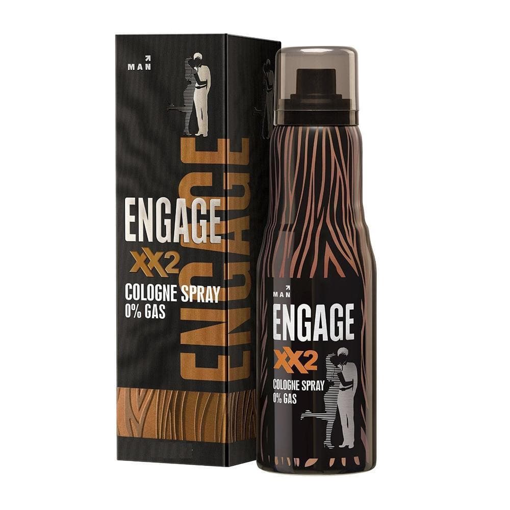 Engage XX2 Cologne No Gas Perfume for Men Spicy and Citrus Skin Friendly (135 ml)