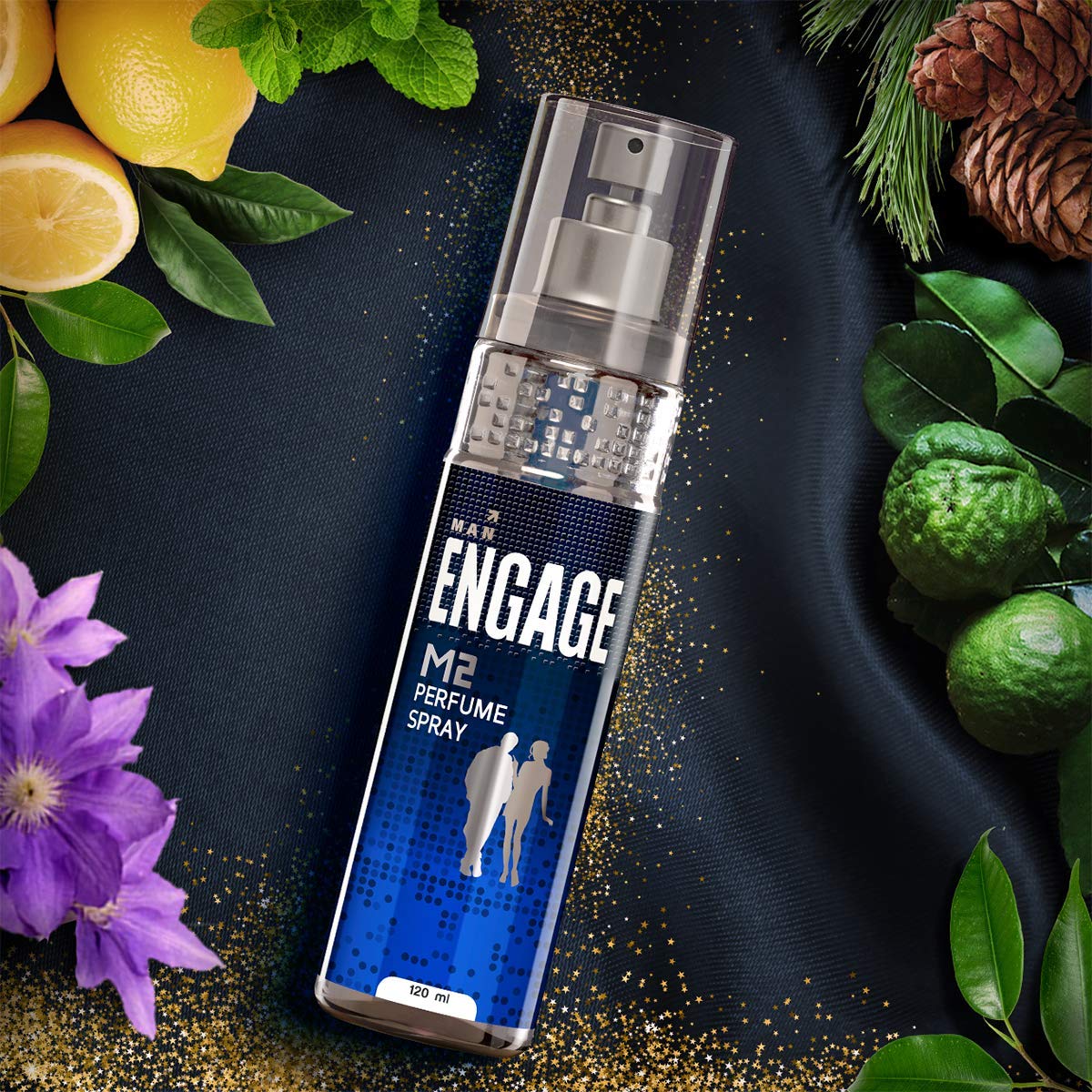 Engage M2 Perfume for Men Citrus and Lavender Fragrance Skin Friendly, Long Lasting (120 ml)