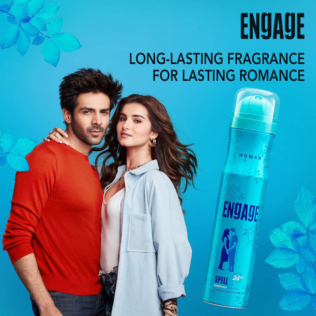 Engage Spell Deodorant For Women, Citrus & Fruity Skin Friendly (150 ml)