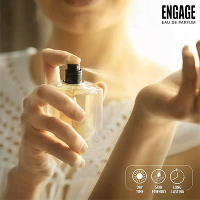 Engage Verona Perfume for Women, Long Lasting Citrus and Fruity Fragrance (100 ml), Free Tester (3 ml)