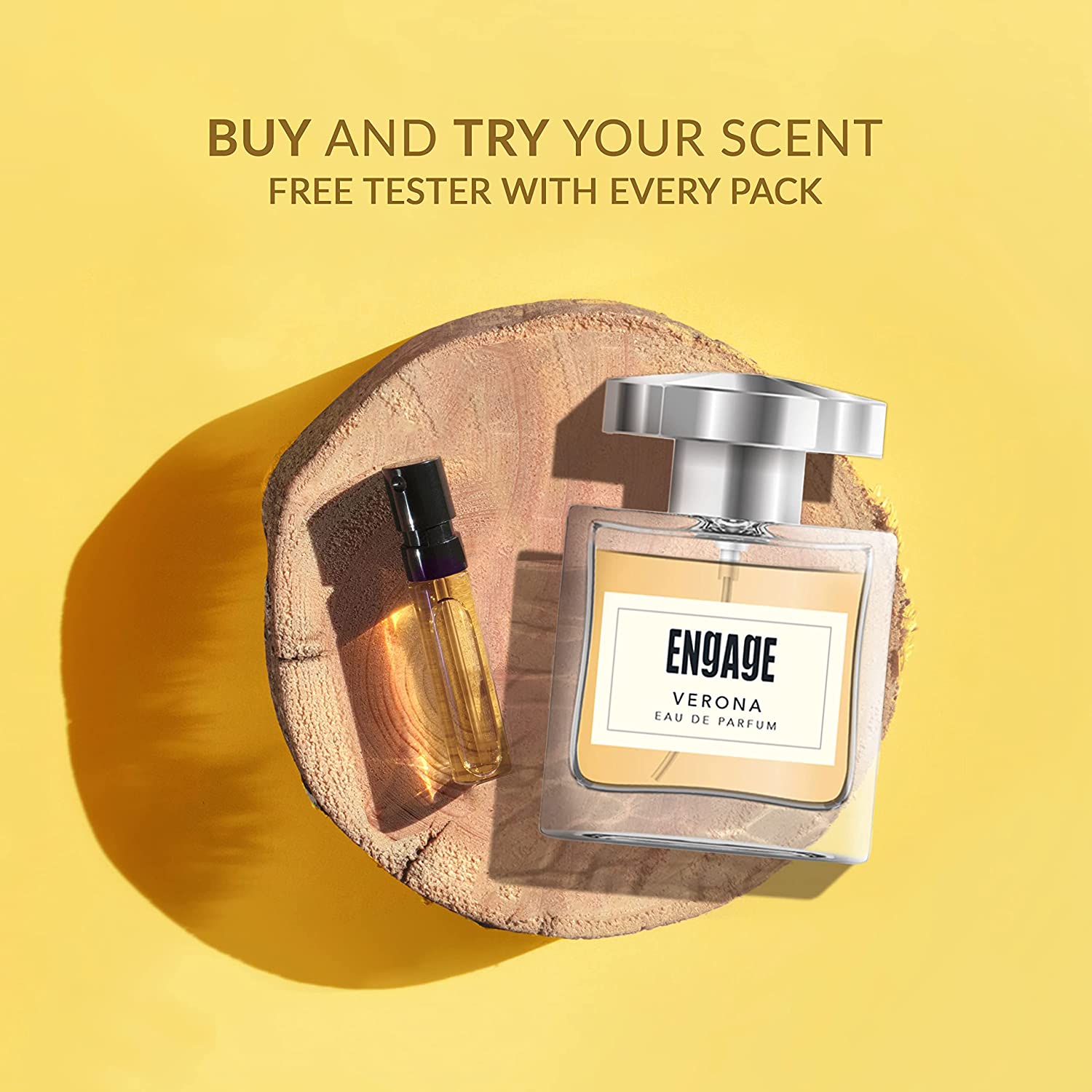 Engage Verona Perfume for Women, Long Lasting Citrus and Fruity Fragrance (100 ml), Free Tester (3 ml)