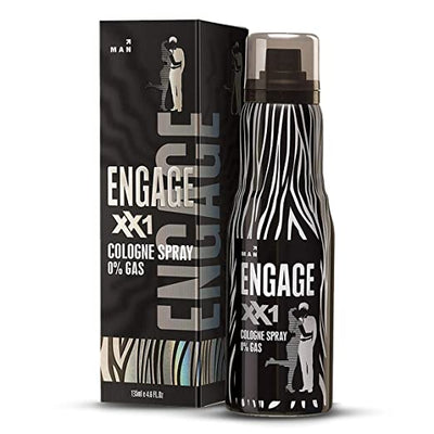 Engage XX1 Cologne Spray No Gas Perfume for Men Citrus and Spicy Skin Friendly (135 ml)